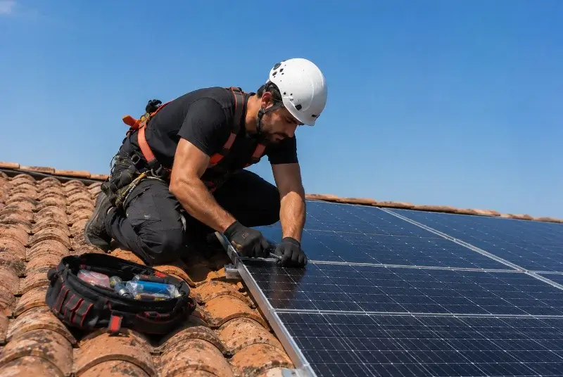 Maintenance et monitoring de panneaux solaires à Dorlisheim