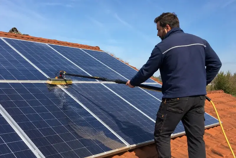 Nettoyage et entretien de panneaux solaires à Dorlisheim